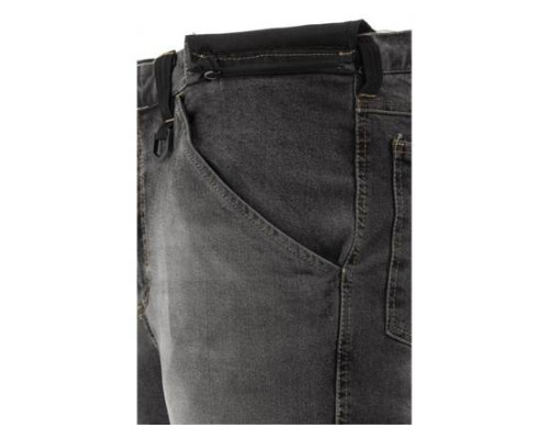 Робочі штани еластичні джинси M сіро-сталевий колір YATO YT-79061