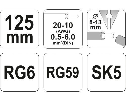 Знімач ізоляції YATO YT-2274